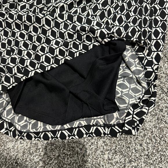 New with tags, WISP, Zipper, Black White Pattern Dress, Size 8 - Picture 9 of 10